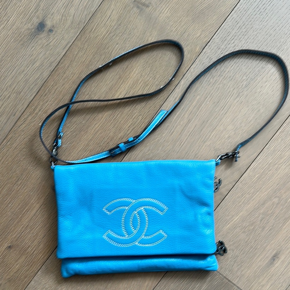 Blue Crossbody Bag